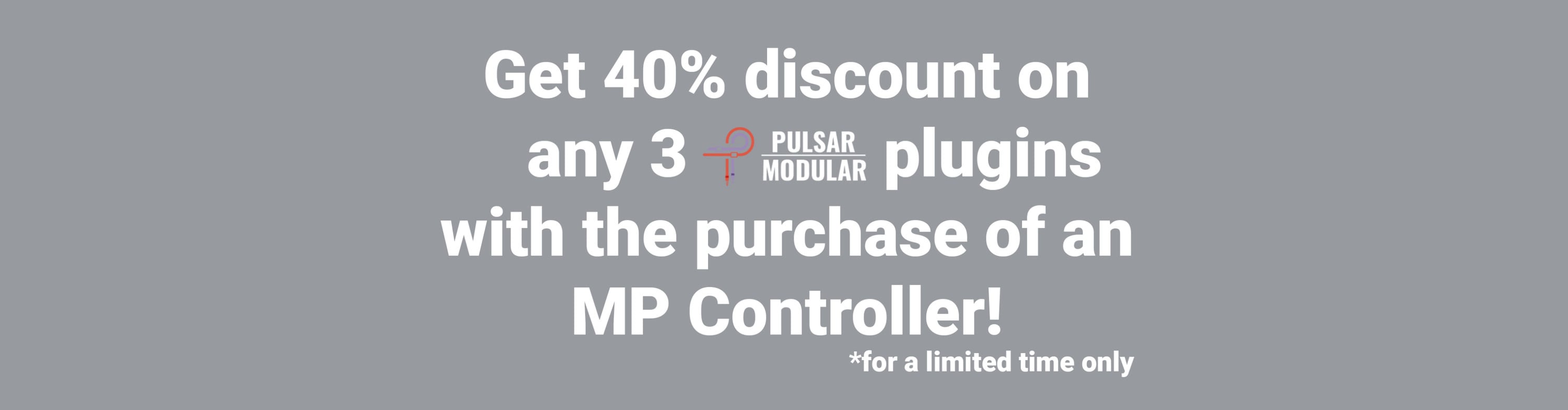 MP Controller Discount for Pulsar Modular Plugins